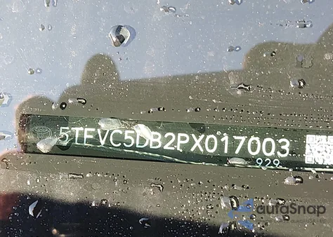 2023 Toyota Tundra Hybrid Capstone from USA, damaged, VIN 5TFVC5DB2PX017003